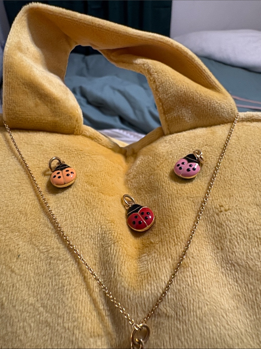Joan Rivers Collection Ladybug necklace - Picture 3 of 7